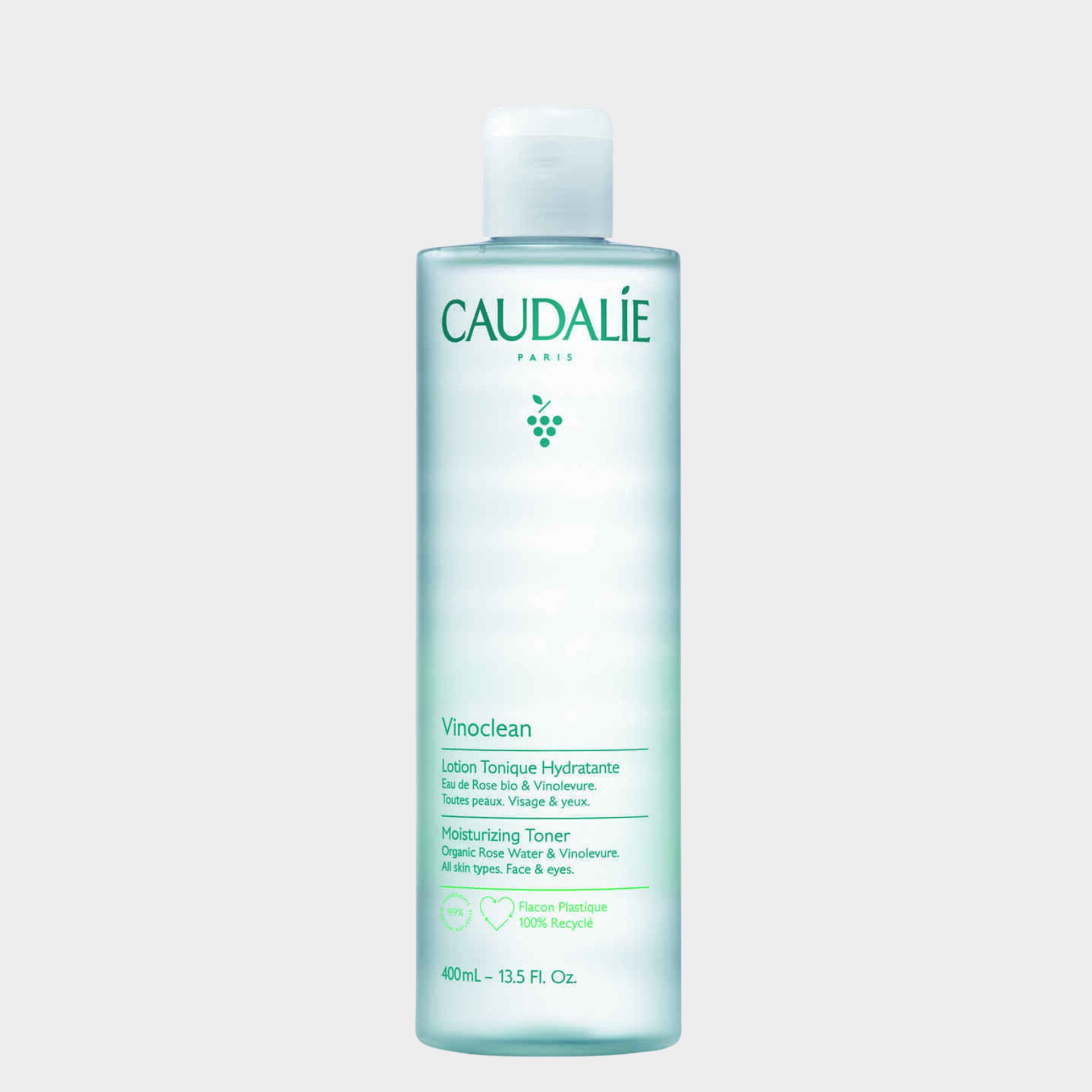 Caudalie Vinoclean Loção Tónica Hidratante 400ml