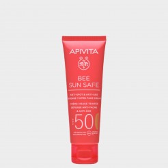 Apivita Creme Anti-Machas e Antienvelhecimento SPF50 com Cor 50ml