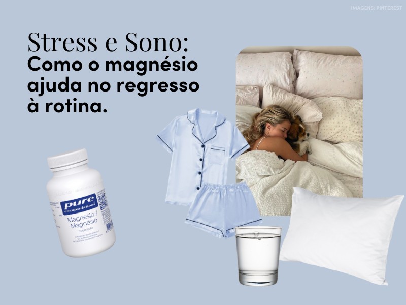 Magnésio: o “mineral do relaxamento” Magnésio: o “mineral do relaxamento”
