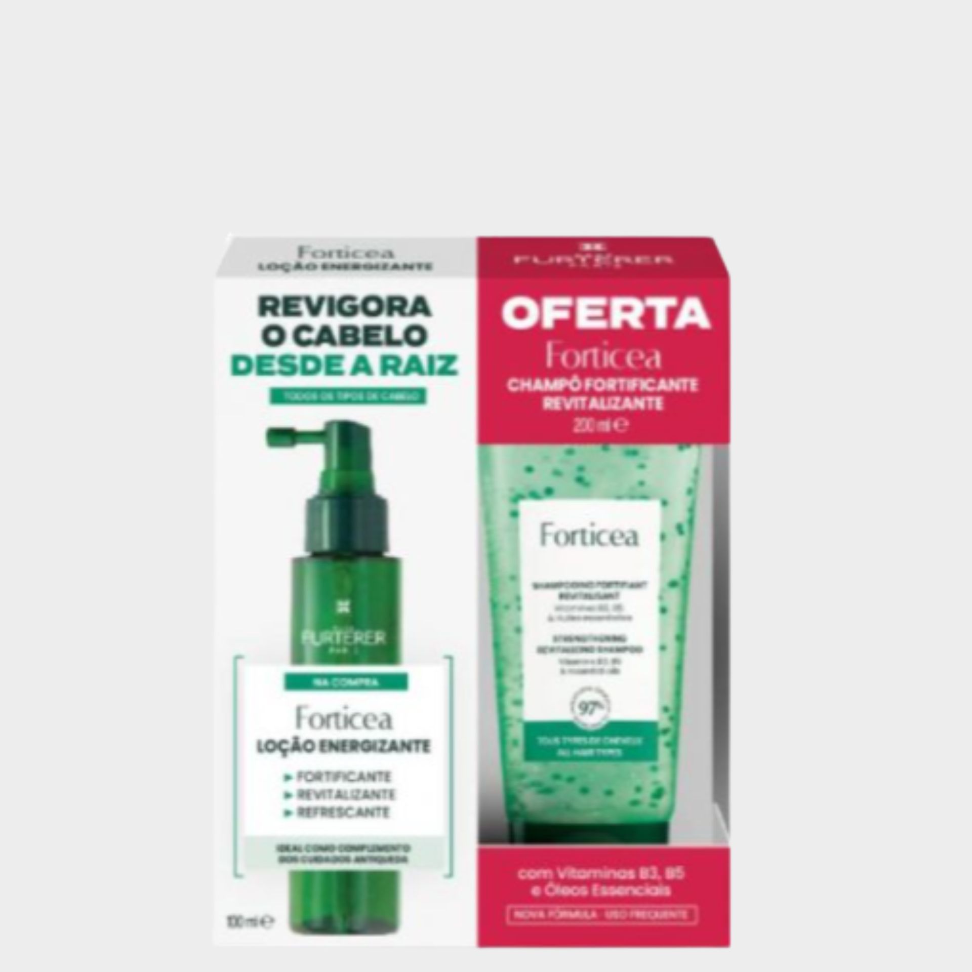 Rene Furterer Loção Energizante - 100ml + Oferta Champô - 200ml