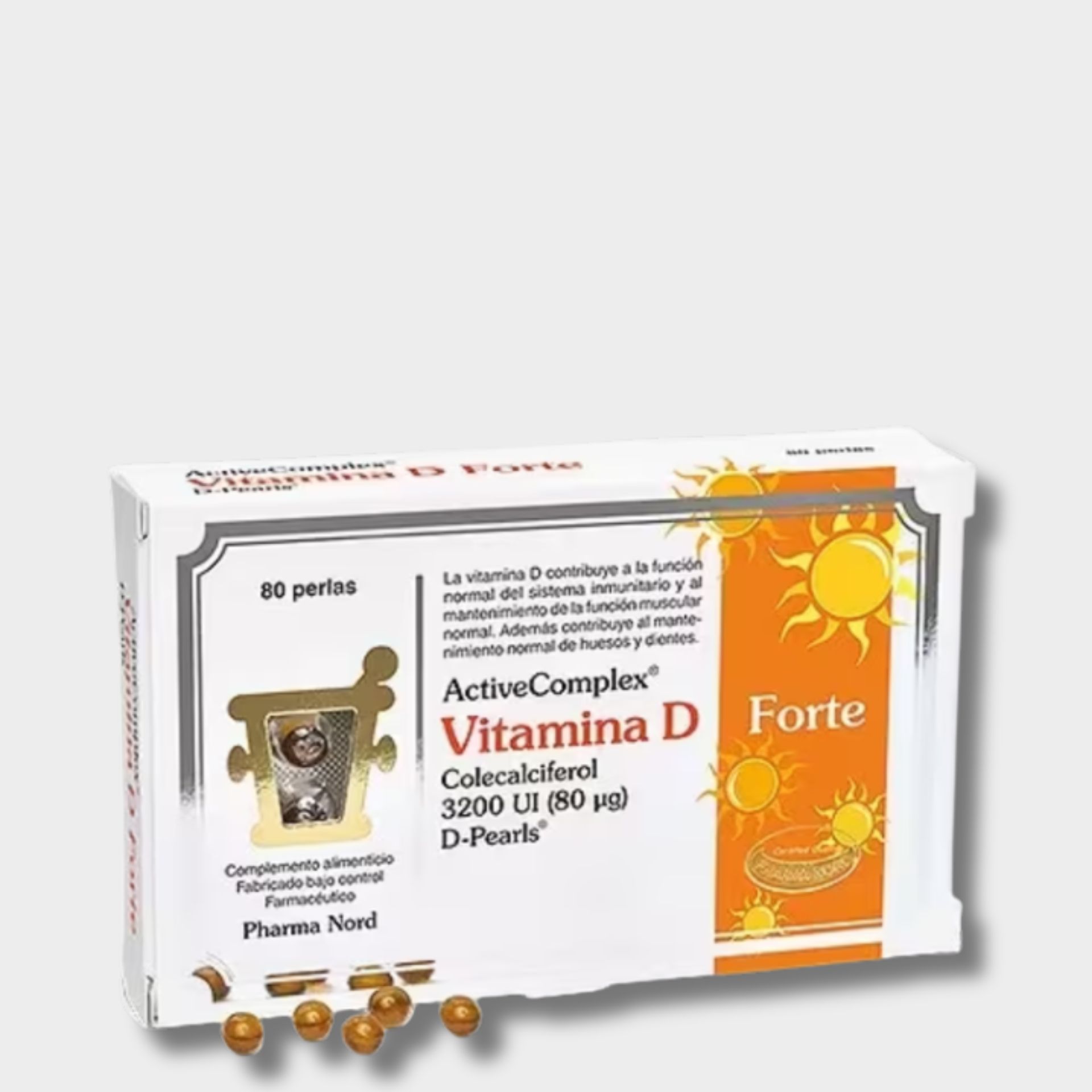 Bioactivo Vitamina D Forte Cápsulas, 80Unidade(s) 12A+