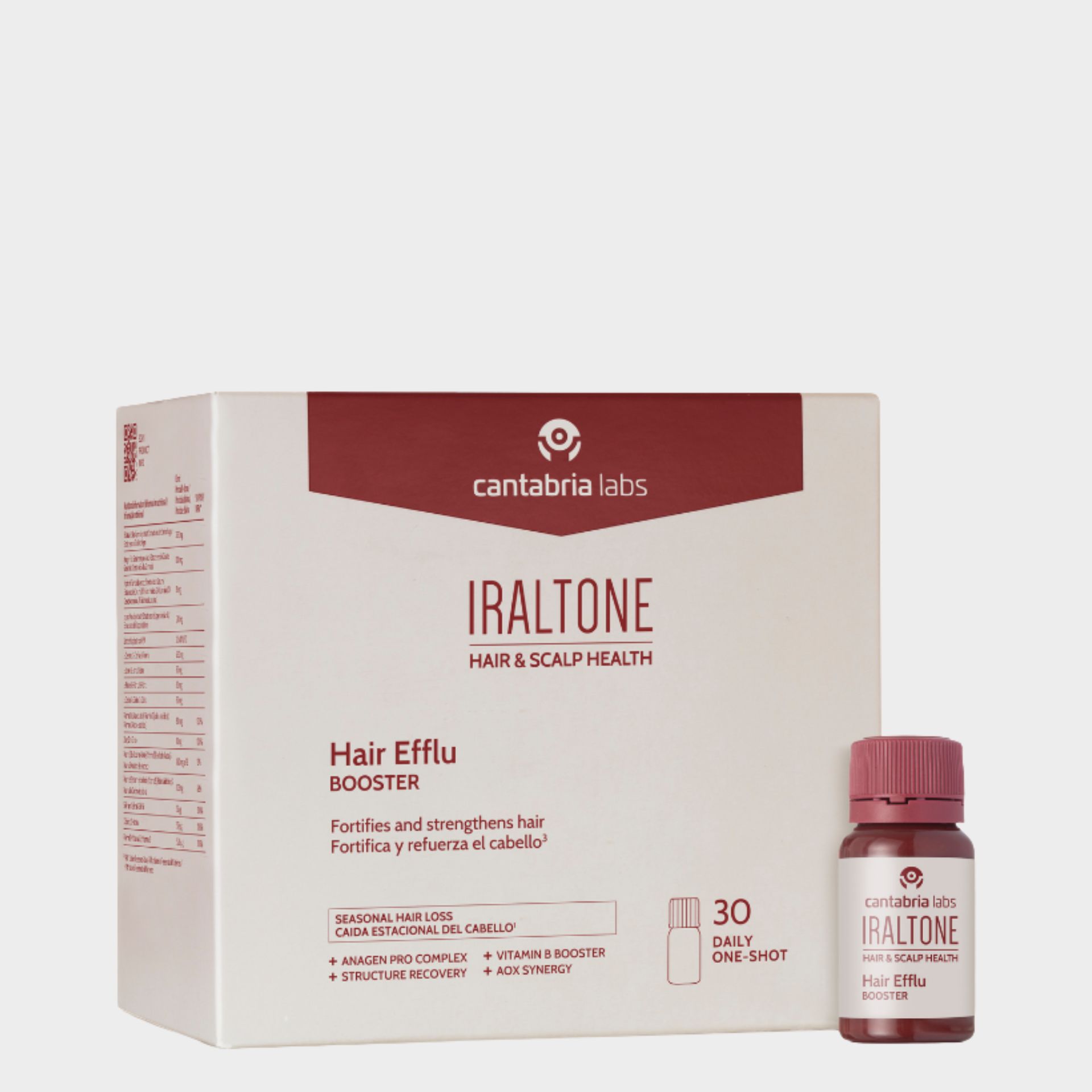 Iraltone Hair Efflu Booster Frasco X30
