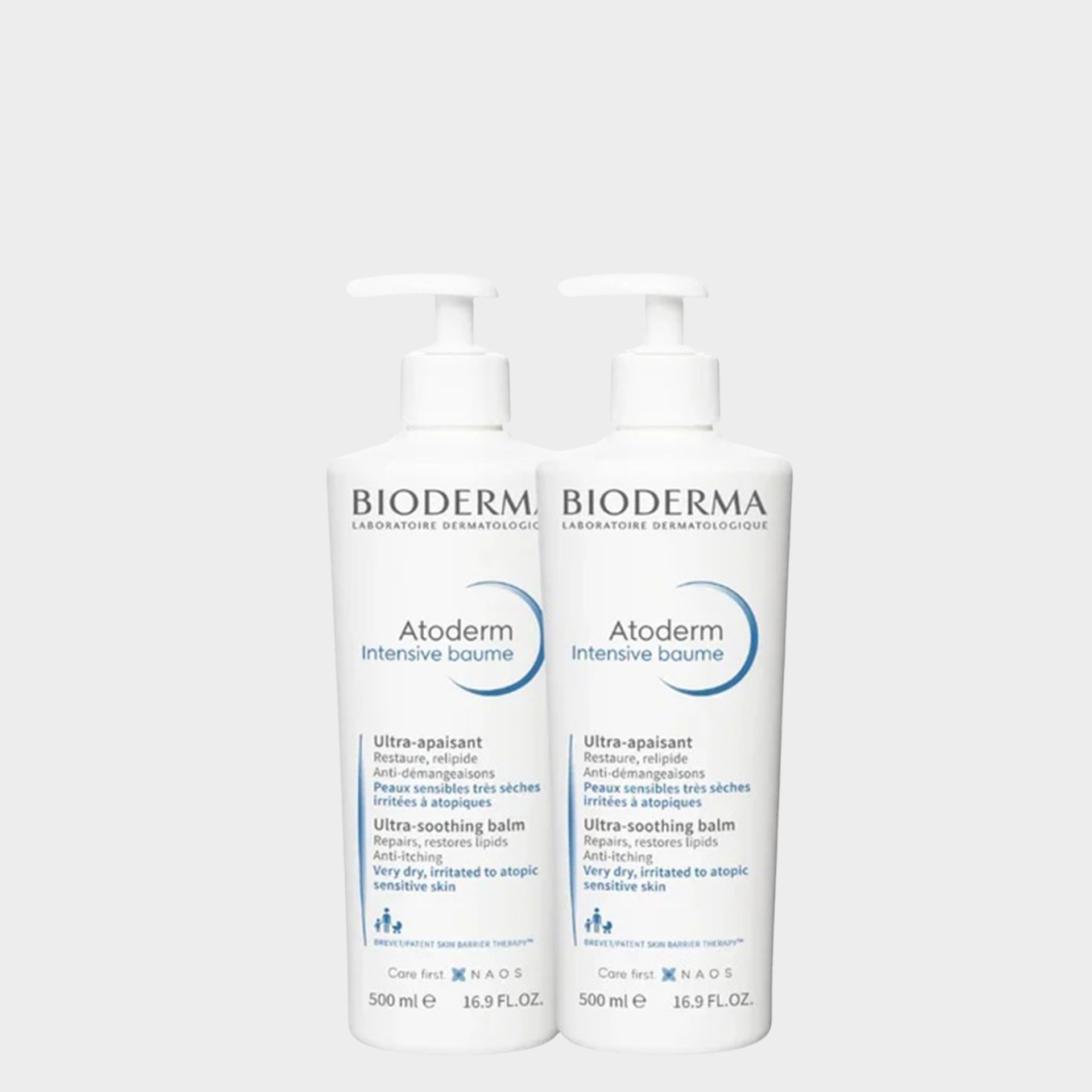 Bioderma Atoderm Intensive Baume 500ml X2