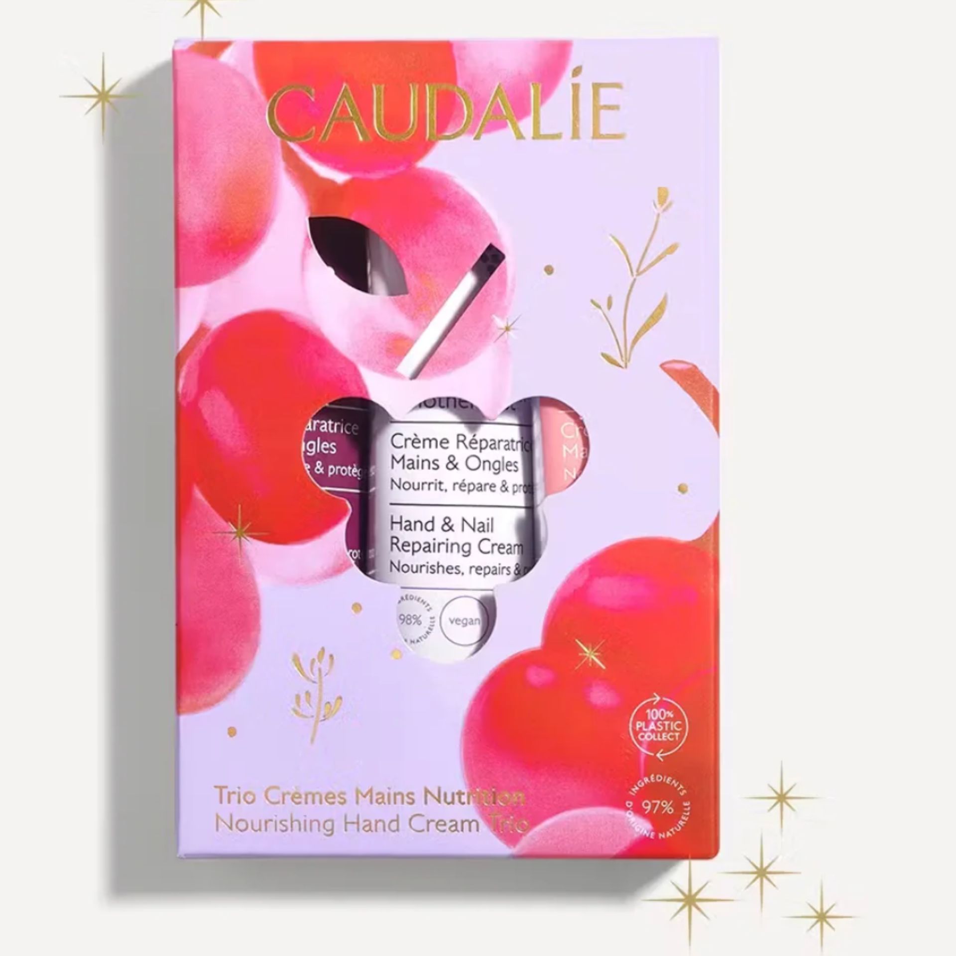 Caudalie Coffret TRIO CREMES DE MÃOS NUTRIÇÃO