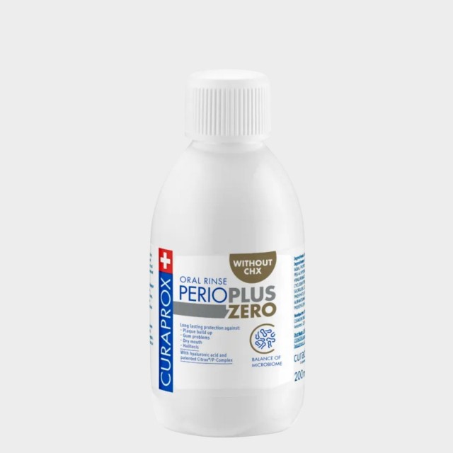 Curaprox Perio Plus+ Zero Colutório - 200Ml Curaprox Perio Plus+ Zero Colutório - 200Ml