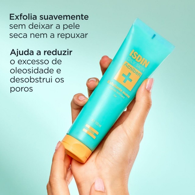 Esfoliante Suave Isdin Acniben Pele Tendência Acne 100 ml Esfoliante Suave Isdin Acniben Pele Tendência Acne 100 ml