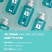 ISDIN Acniben Gel de Limpeza Matificante 400ML - Gel de limpeza Matificante Rosto e Corpo