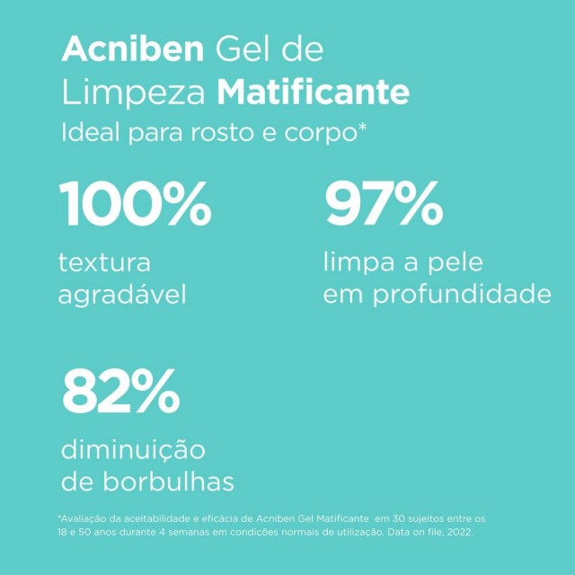 ISDIN Acniben Gel de Limpeza Matificante 400ML - Gel de limpeza Matificante Rosto e Corpo ISDIN Acniben Gel de Limpeza Matificante 400ML - Gel de limpeza Matificante Rosto e Corpo