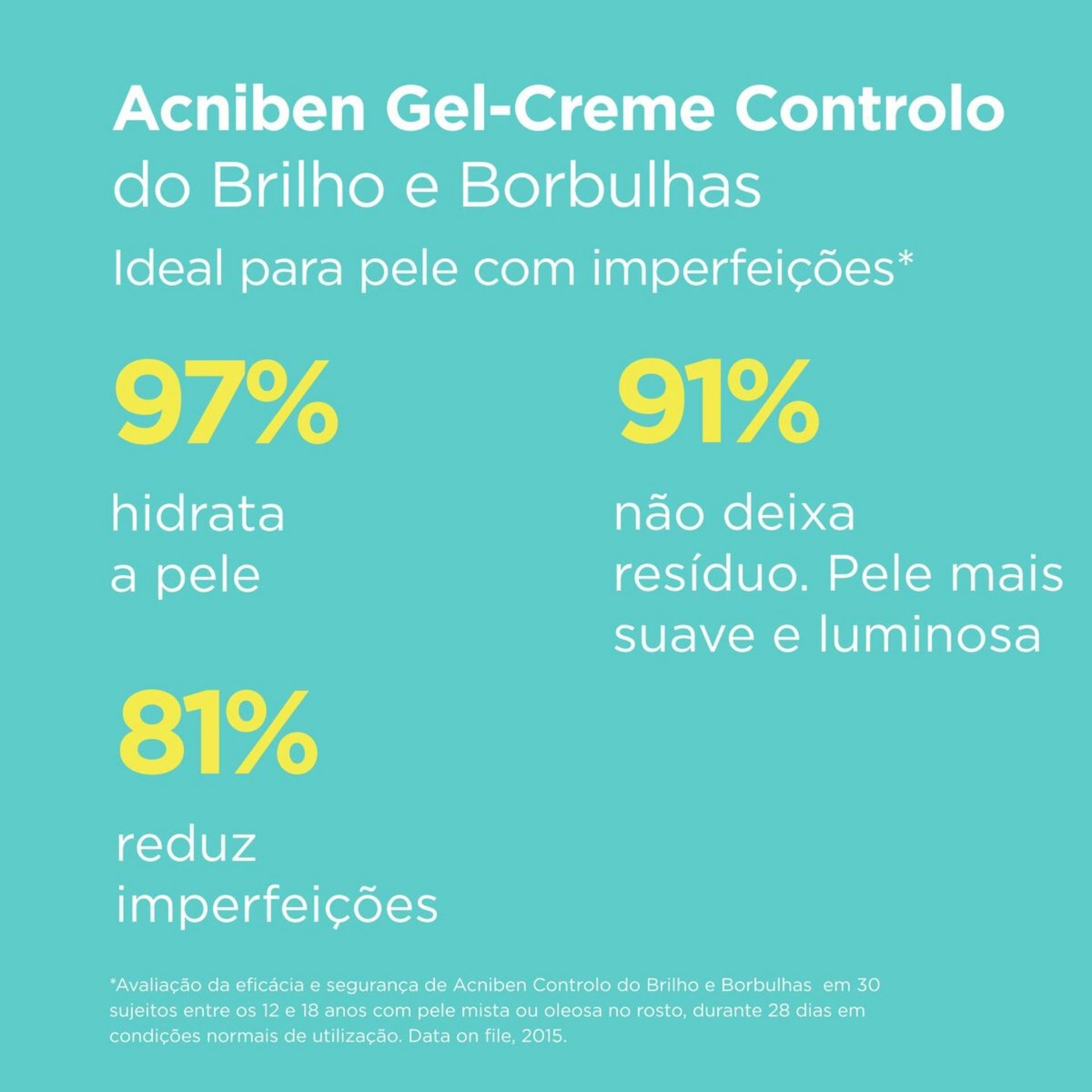 Gel-Creme Cuidado Brilho e Borbulhas Isdin Acniben 40 ml