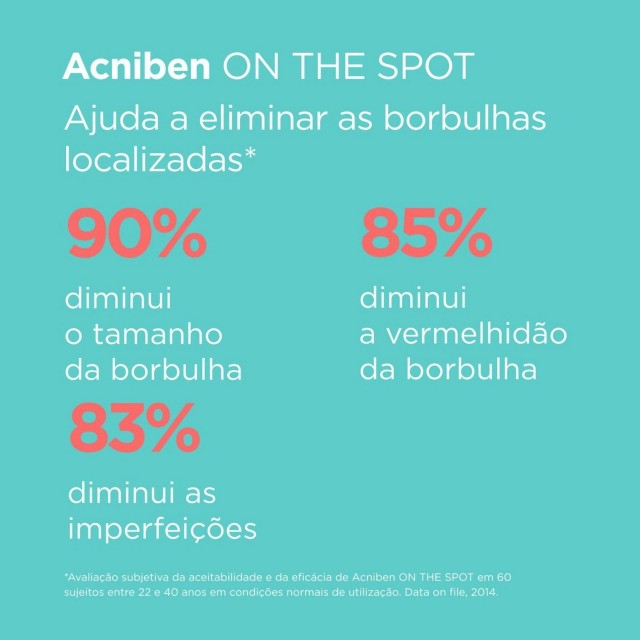 Gel Corretor Rosto Anti-Acne Isdin Acniben On The Spot 15 ml Gel Corretor Rosto Anti-Acne Isdin Acniben On The Spot 15 ml