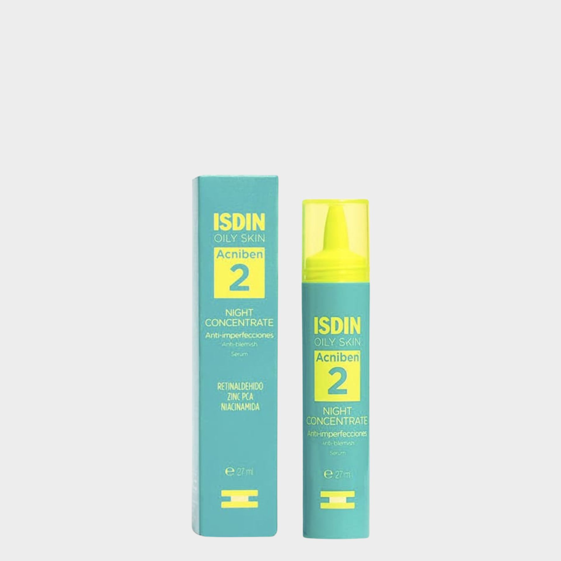 Sérum Noturno Isdin Acniben Concentrado Pele Tendência Acne 27 ml
