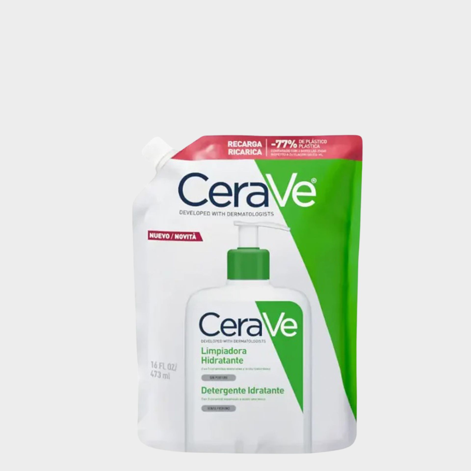 CeraVe Hydrating Cleanser - Creme de Limpeza Hidratante Recarga 473ml
