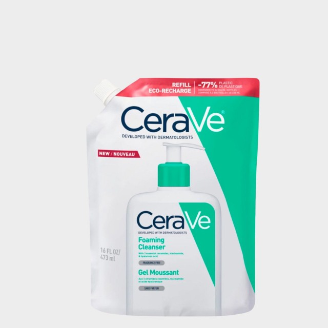 Cerave Gel Espuma de Limpeza Recarga 473ml