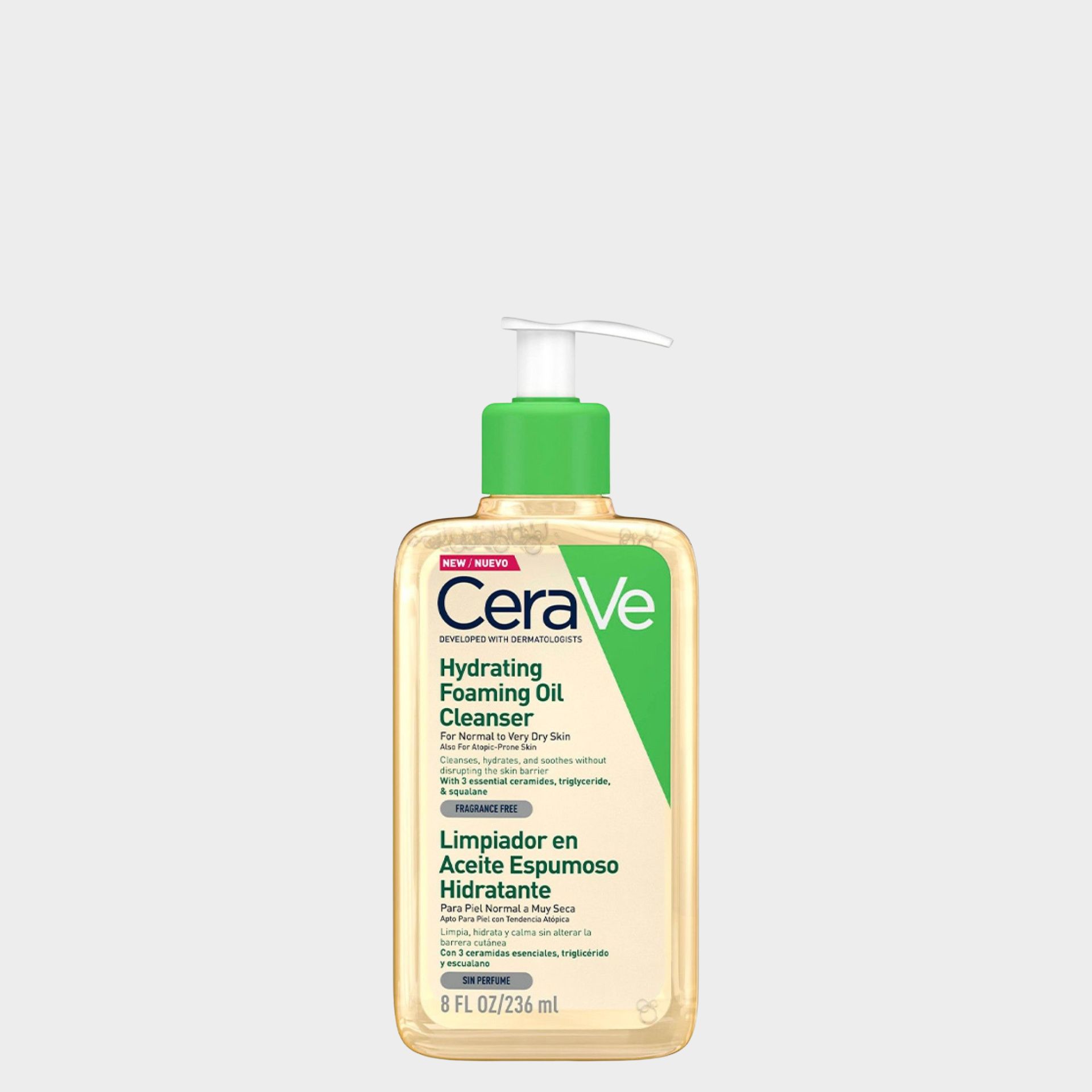 Cerave Óleo-Espuma de Limpeza Hidratante - 236ml