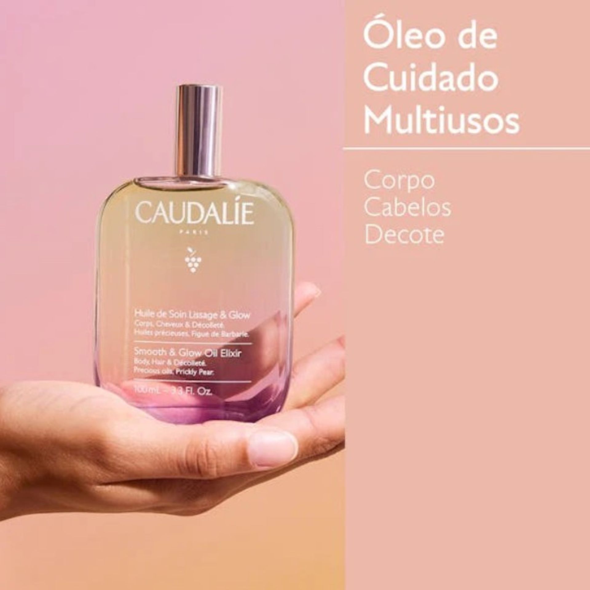 Caudalie Óleo de Cuidado Alisador & Luminosidade 50 ml