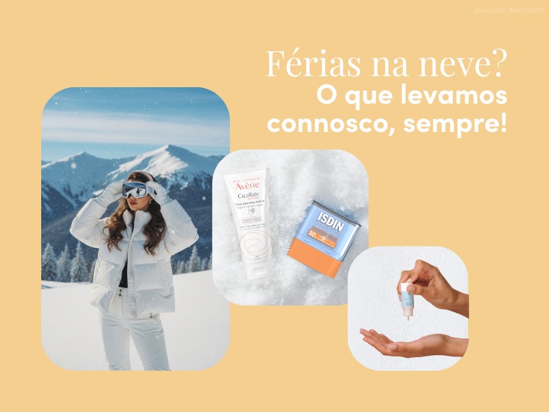 F�rias na neve? O que levamos connosco, sempre!