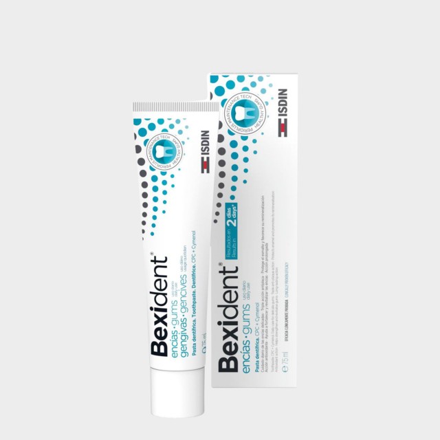 ISDIN Bexident Gengivas Uso Diário 75ML - Pasta Dentífrica de uso diario para gengivas sensíveis ISDIN Bexident Gengivas Uso Diário 75ML - Pasta Dentífrica de uso diario para gengivas sensíveis