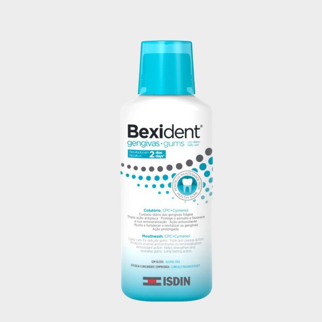 ISDIN Bexident Gengivas Uso Diário 250ML - Colutório de uso diario para gengivas sensíveis ISDIN Bexident Gengivas Uso Diário 250ML - Colutório de uso diario para gengivas sensíveis