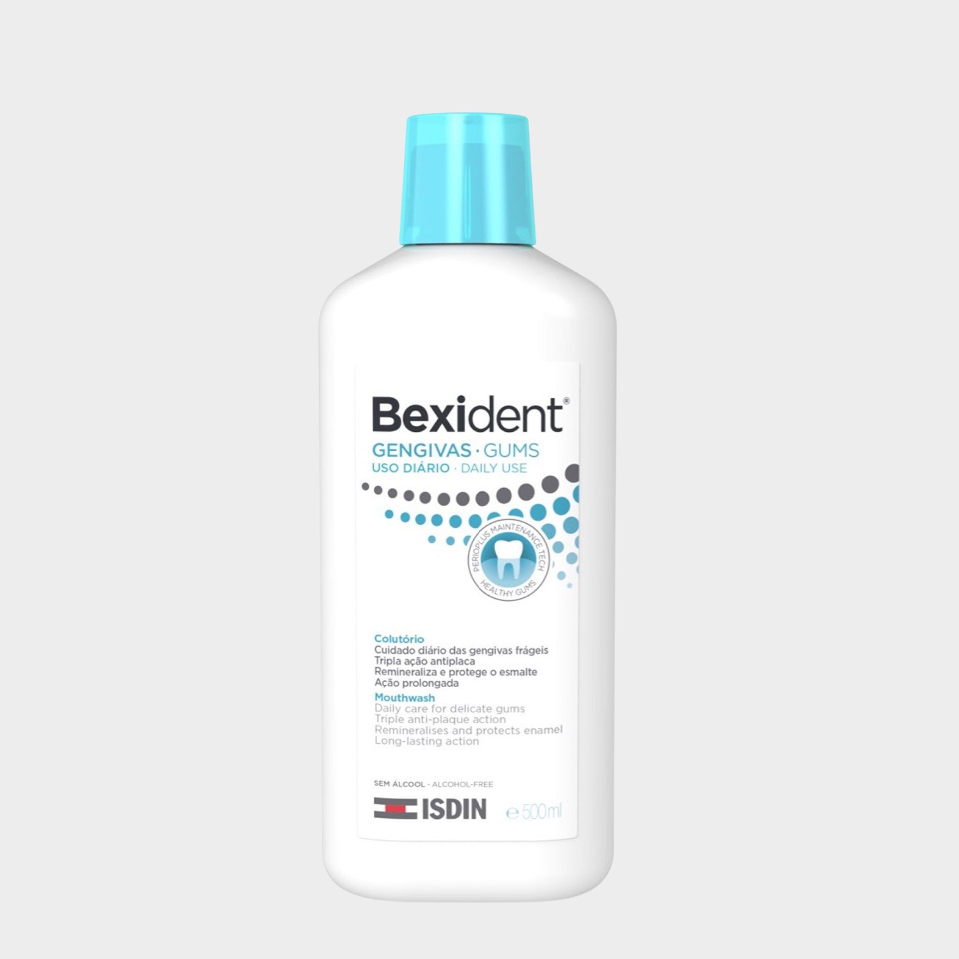 ISDIN Bexident Gengivas Uso Diário 500 ML - Colutório de uso diario para gengivas sensíveis