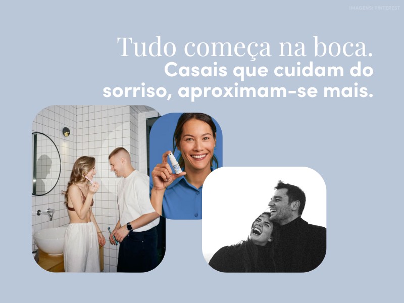 💕Casais que cuidam do sorriso, aproximam-se mais 💕