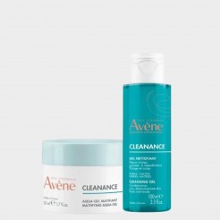 Avene Cleanance Aqua-Gel Creme - 50ml + Oferta Avene Cleanance Cleasing Gel - 100ml Avene Cleanance Aqua-Gel Creme - 50ml + Oferta Avene Cleanance Cleasing Gel - 100ml