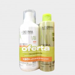A-Derma Exómega Control Balsamo Emoliente 400ml Com Oferta De Óleo Duche 200ml A-Derma Exómega Control Balsamo Emoliente 400ml Com Oferta De Óleo Duche 200ml