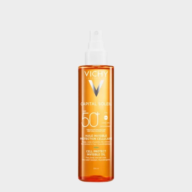 Vichy Capital Soleil Cell Protect Óleo SPF50+ - 200ml Vichy Capital Soleil Cell Protect Óleo SPF50+ - 200ml
