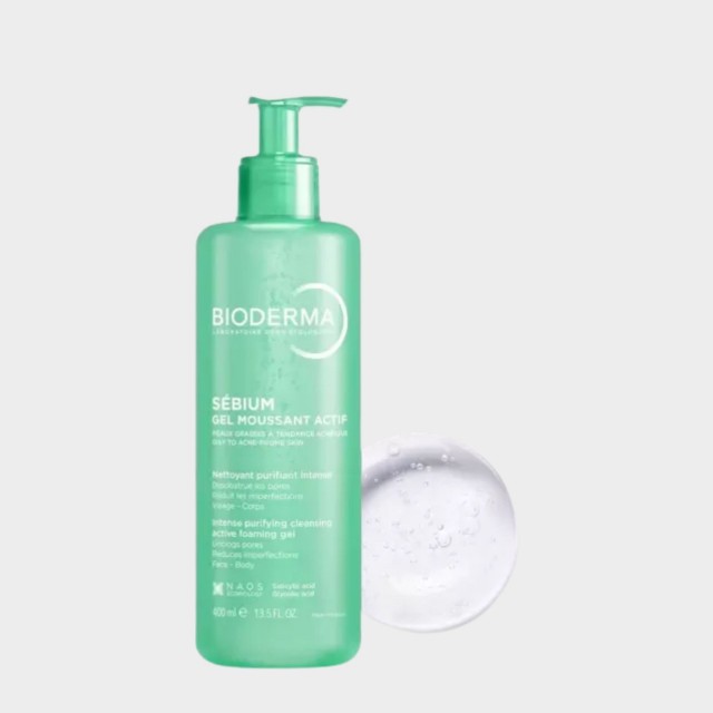 Bioderma Sébium Gel Moussant Actif 400ml Bioderma Sébium Gel Moussant Actif 400ml