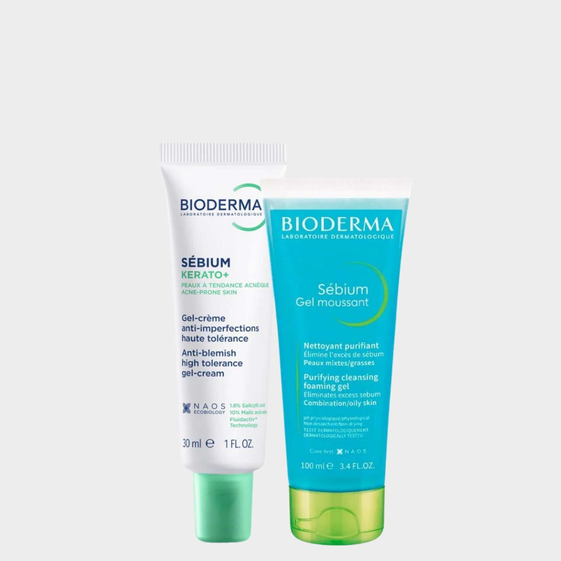 Bioderma PACK Sébium Kerato – Limpeza & Tratamento