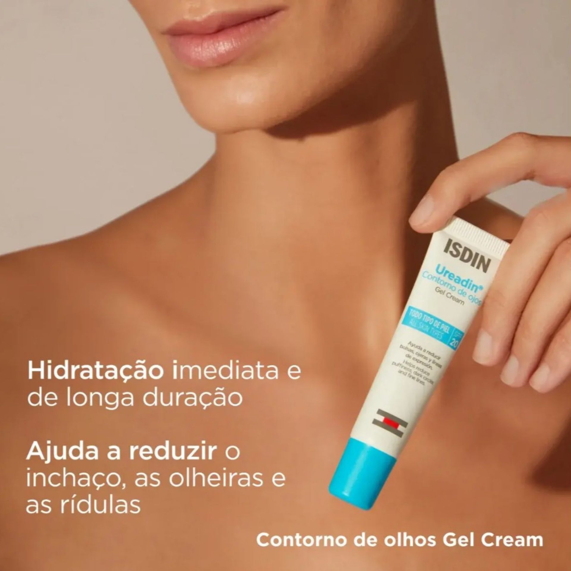 Isdin Ureadin Gel Cr Olhos Idade 15Ml