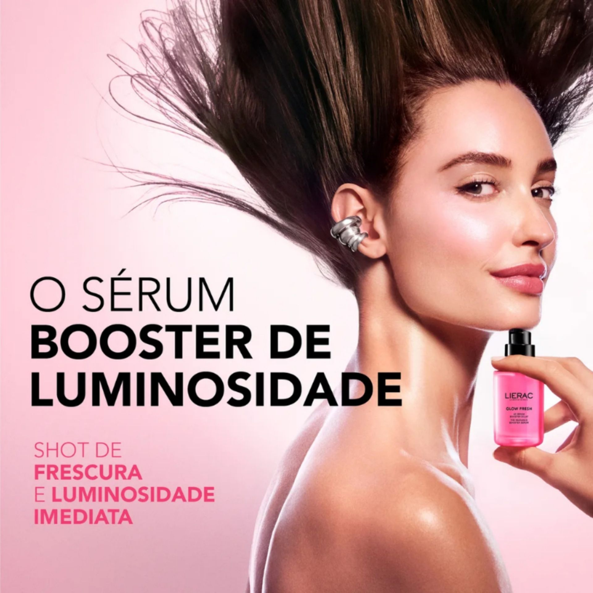 Lierac Glow Fresh Sérum Booster Luminosidade 30ml | Ilumina, Uniformiza, Preenche e Hidrata