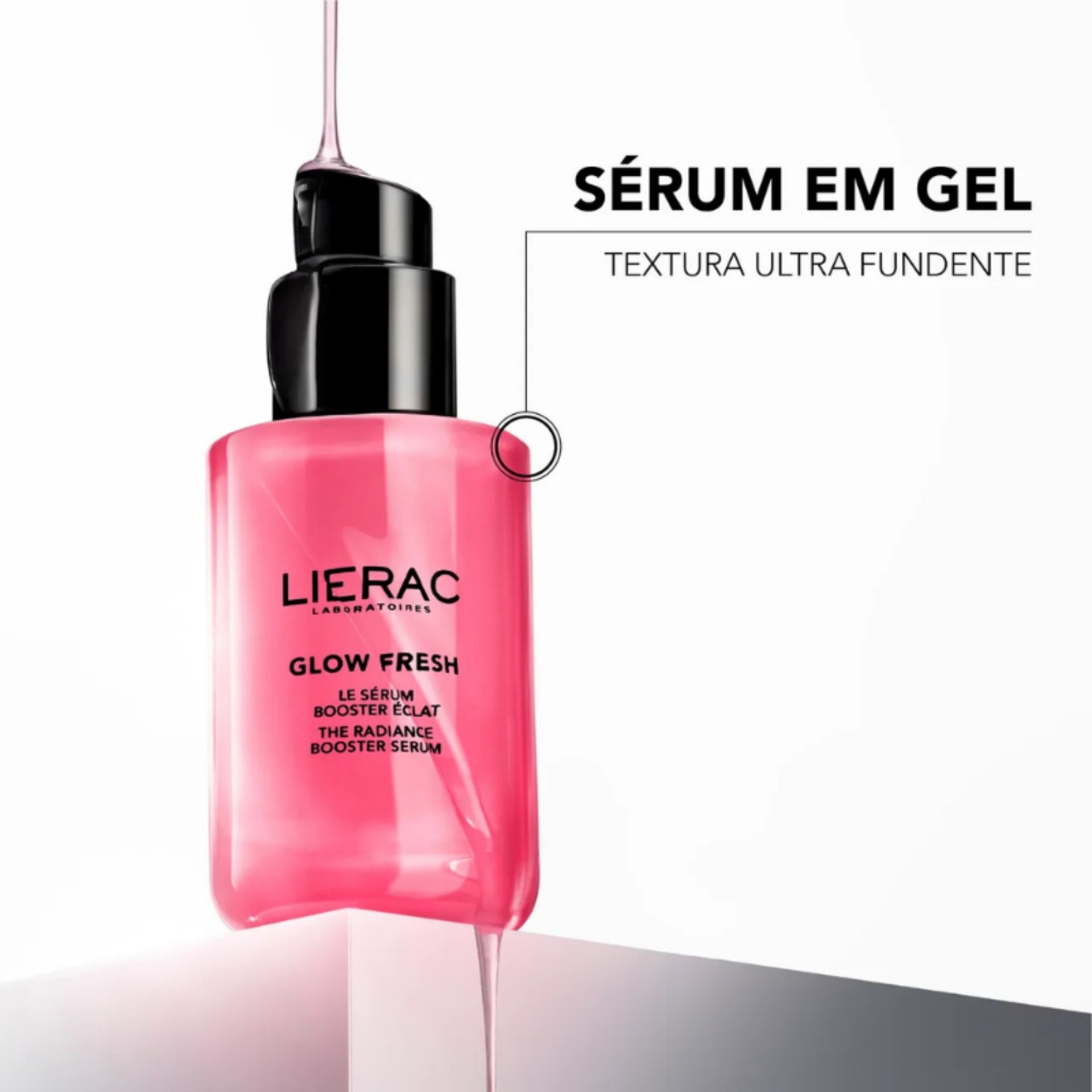 Lierac Glow Fresh Sérum Booster Luminosidade 30ml | Ilumina, Uniformiza, Preenche e Hidrata