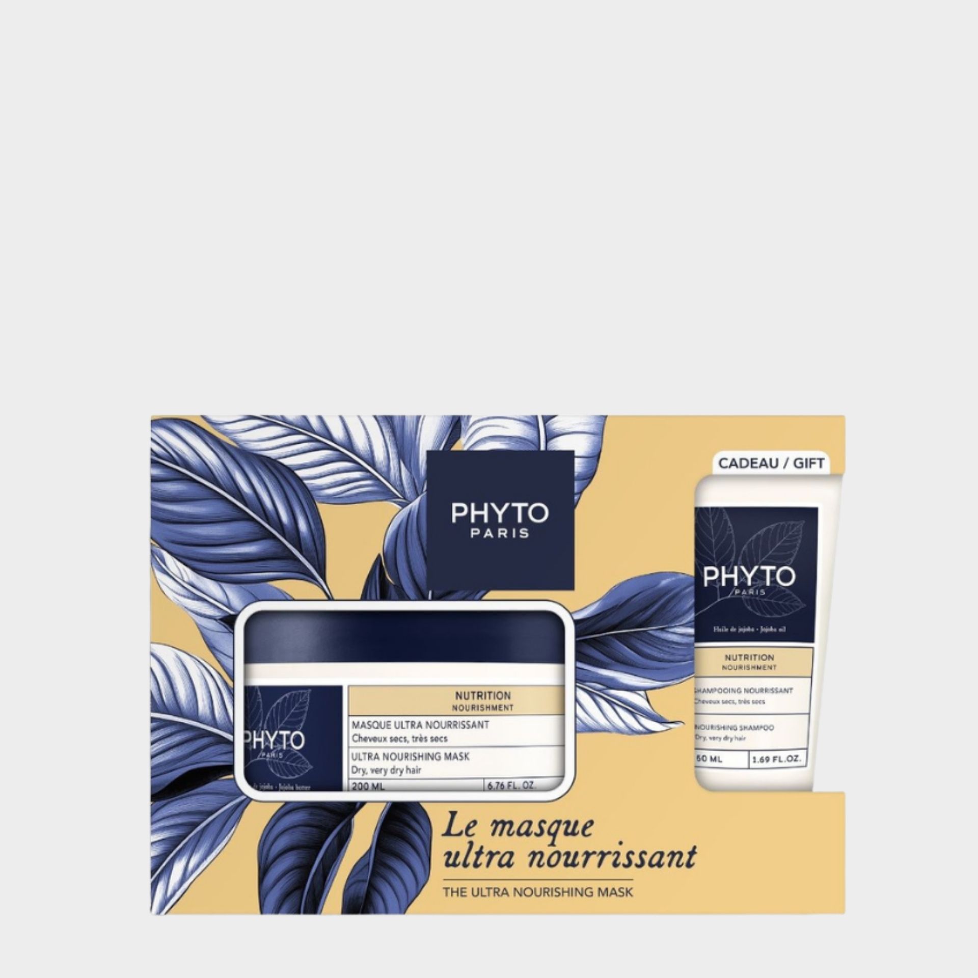 Phyto Nutrição Máscara - 200ml + Champô - 50ml
