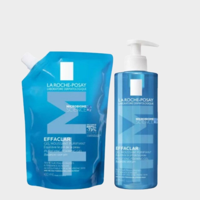 La Roche Posay Effaclar Gel +M - 400 + Refill La Roche Posay Effaclar Gel +M - 400 + Refill