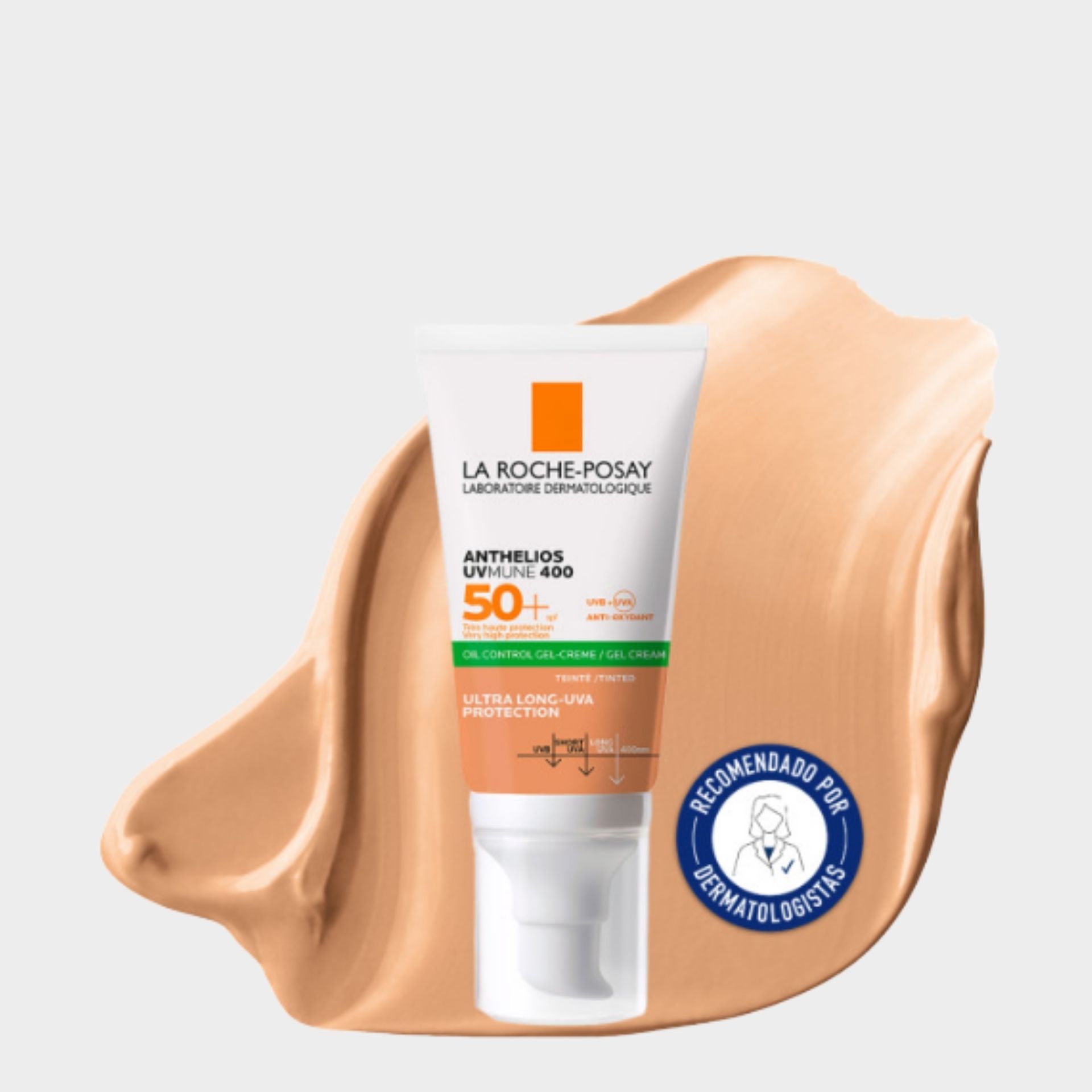 La Roche Posay Anthelios Gel creme SPF50+ c/ Cor - 50ml