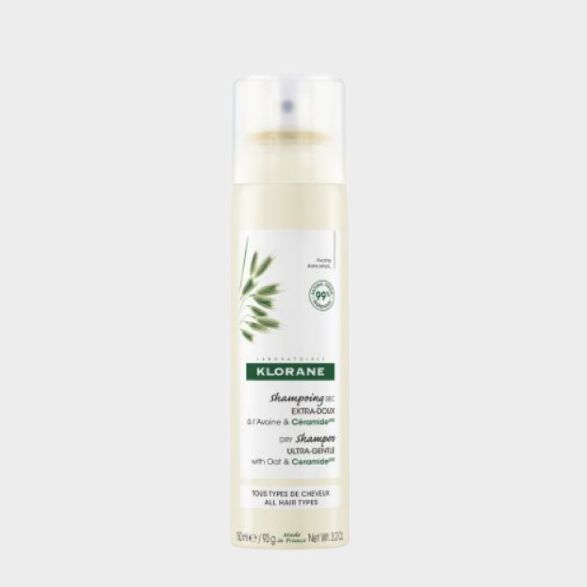 Klorane Capilar Champô Seco Aveia Ceramida - 150ml