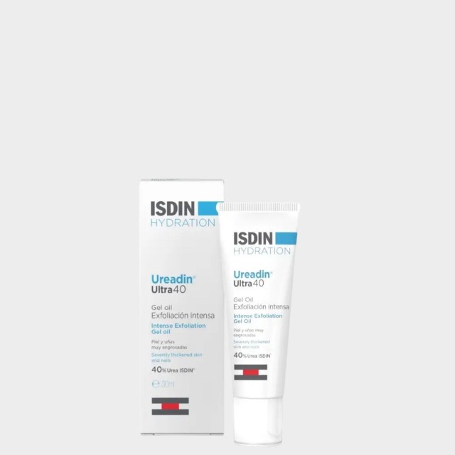 ISDIN Ureadin Ultra40 Gel Oil 30ML - Gel esfoliante para pés com 40% de ureia. Indicado para a pele ISDIN Ureadin Ultra40 Gel Oil 30ML - Gel esfoliante para pés com 40% de ureia. Indicado para a pele
