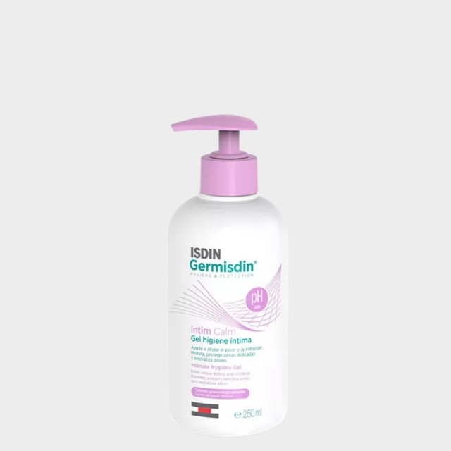 ISDIN Germisdin Intim Calm 250ML - Hidratante de higiene íntima que ajuda a acalmar o prurido e a ir ISDIN Germisdin Intim Calm 250ML - Hidratante de higiene íntima que ajuda a acalmar o prurido e a ir