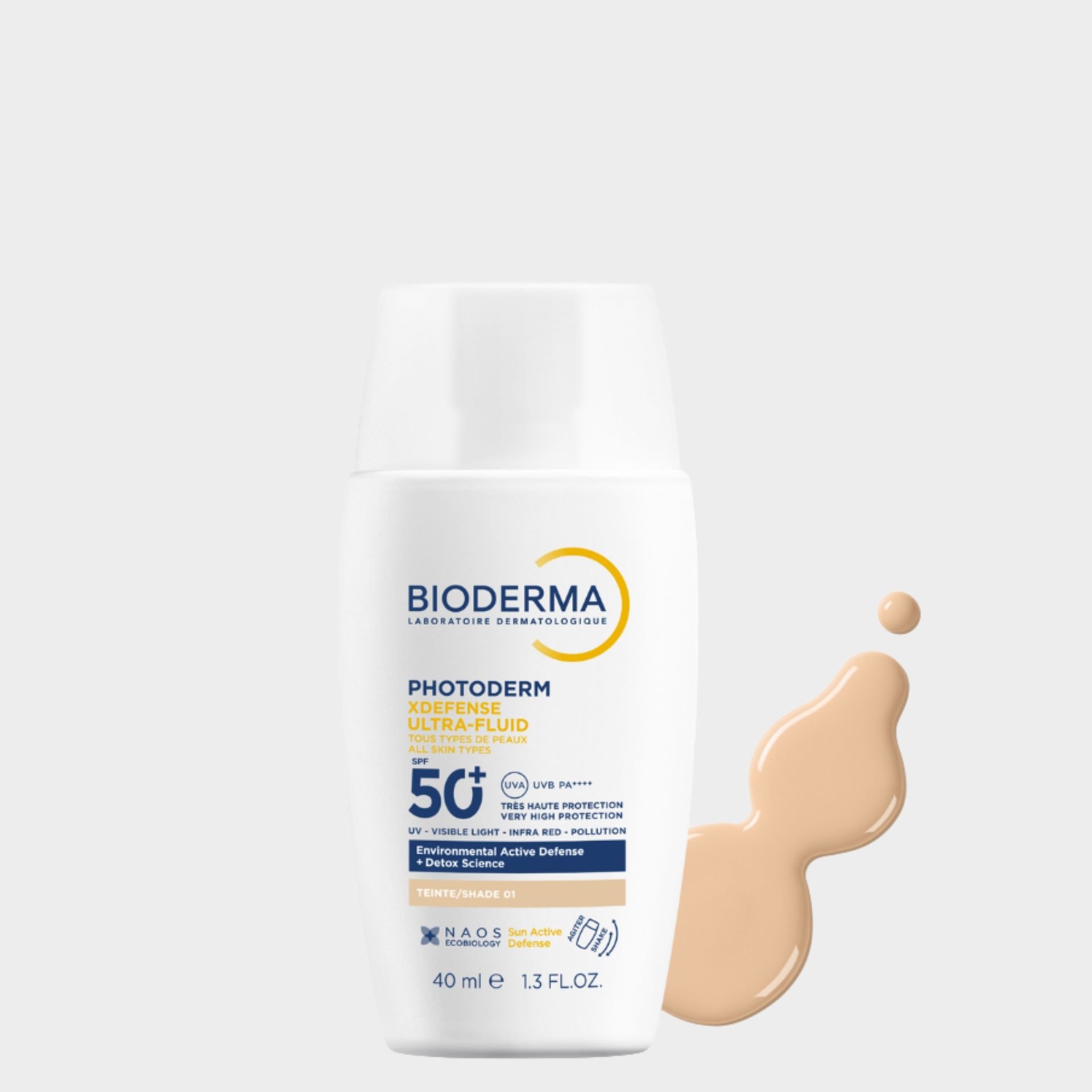 Bioderma Photoderm X Defense Ultra Fluido SPF50+_Muito Claros- 40ml