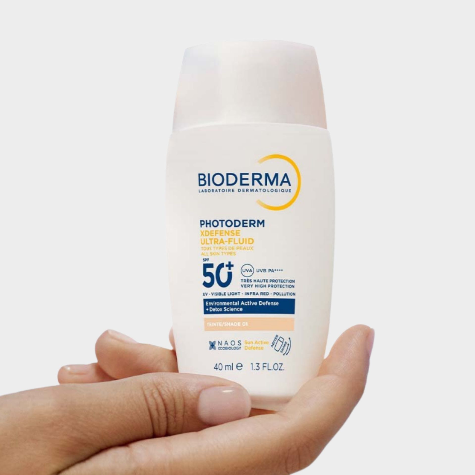 Bioderma Photoderm X Defense Ultra Fluido SPF50+_Muito Claros- 40ml