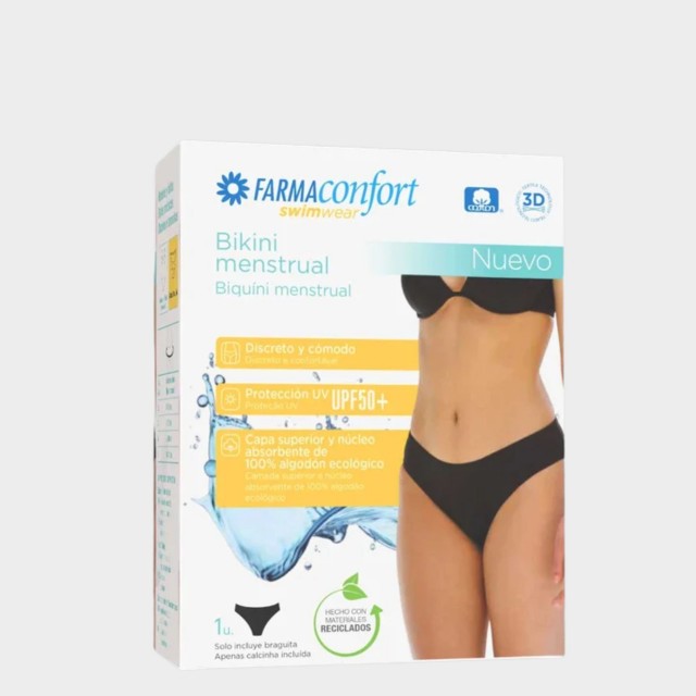 FarmaConfort Cueca de Biquíni Menstrual Reutilizável M FarmaConfort Cueca de Biquíni Menstrual Reutilizável M