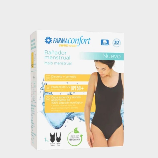 FarmaConfort Fato de Banho Menstrual Reutilizável L FarmaConfort Fato de Banho Menstrual Reutilizável L