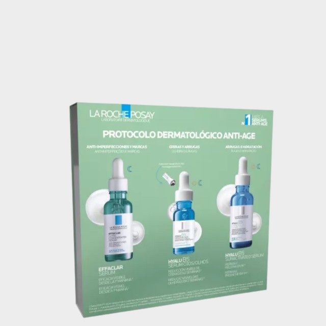 La Roche-Posay Protocolo Dermatológico Anti-Age Effaclar La Roche-Posay Protocolo Dermatológico Anti-Age Effaclar