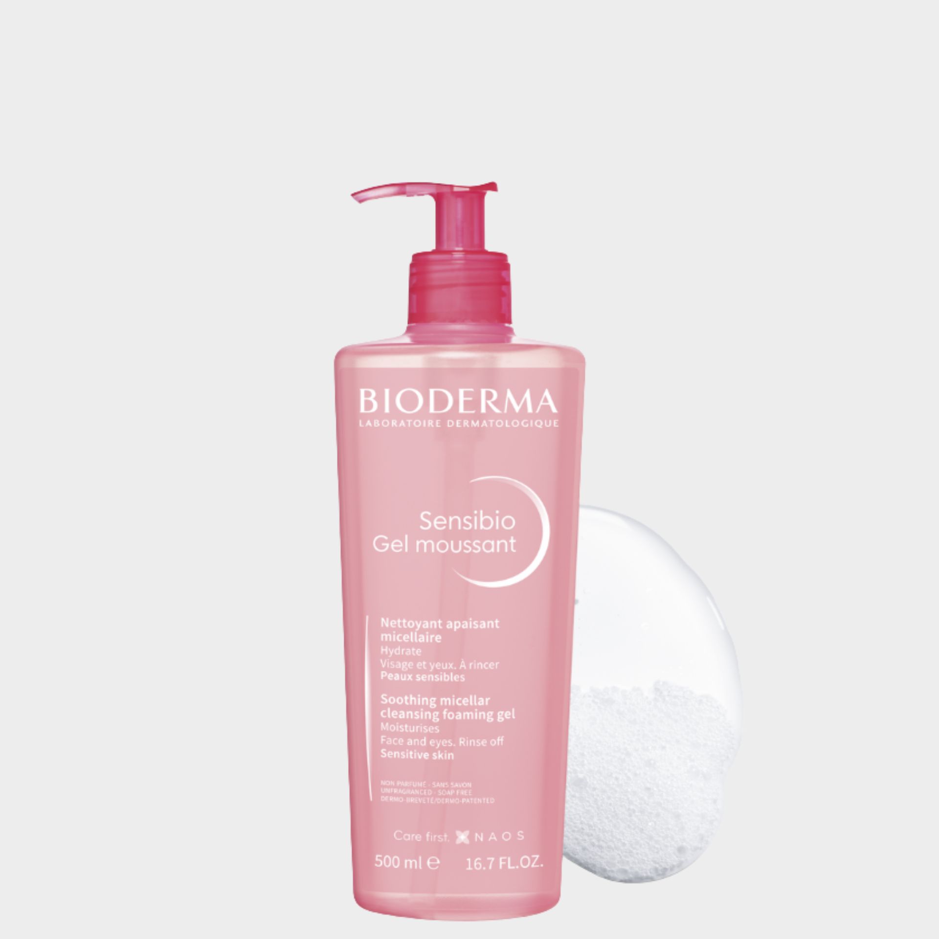 Sensibio Bioderma Gel Moussant - 500ml (Preço Especial)