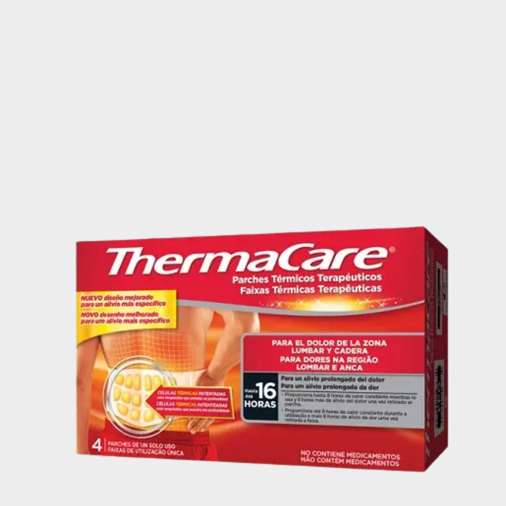 Thermacare Faixa Térmica Lombar/Anca (x4 unidades)