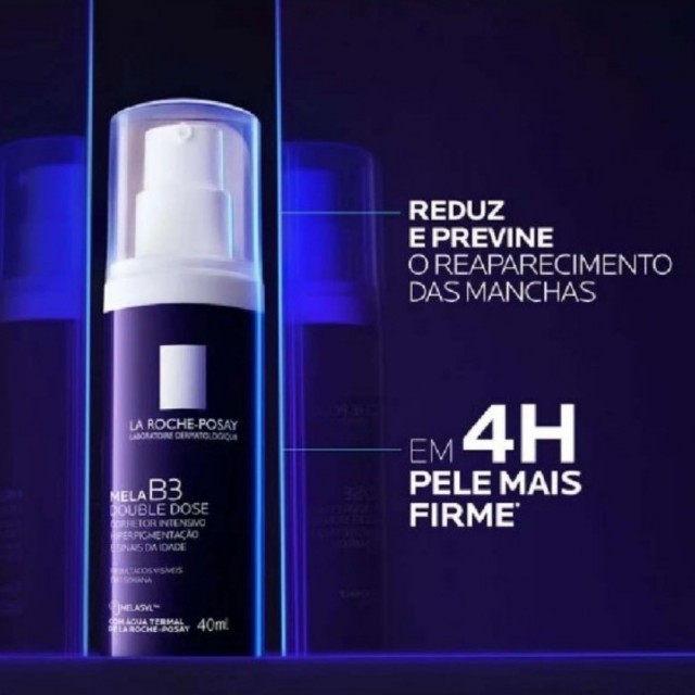 La Roche-Posay Mela B3 Double Dose Emulsão 40ml La Roche-Posay Mela B3 Double Dose Emulsão 40ml