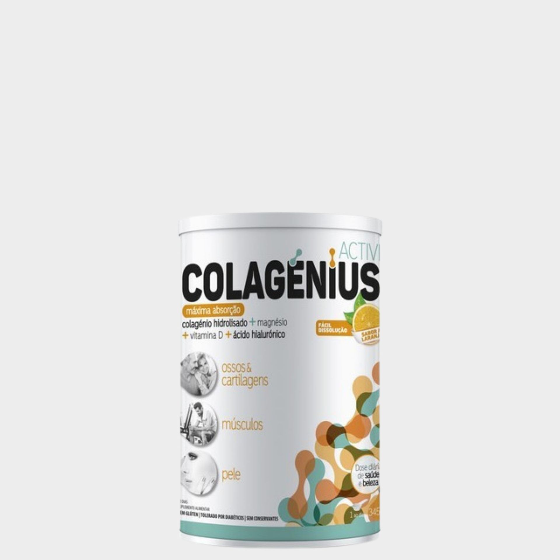 Colagenius Active Laranja Pó - 345g