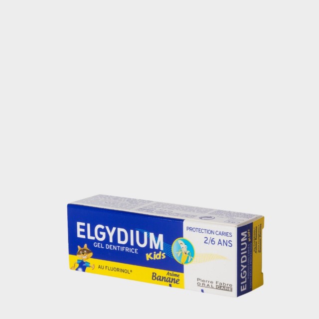 Elgydium Kids Gel Dentífrico Banana - 50ml Elgydium Kids Gel Dentífrico Banana - 50ml