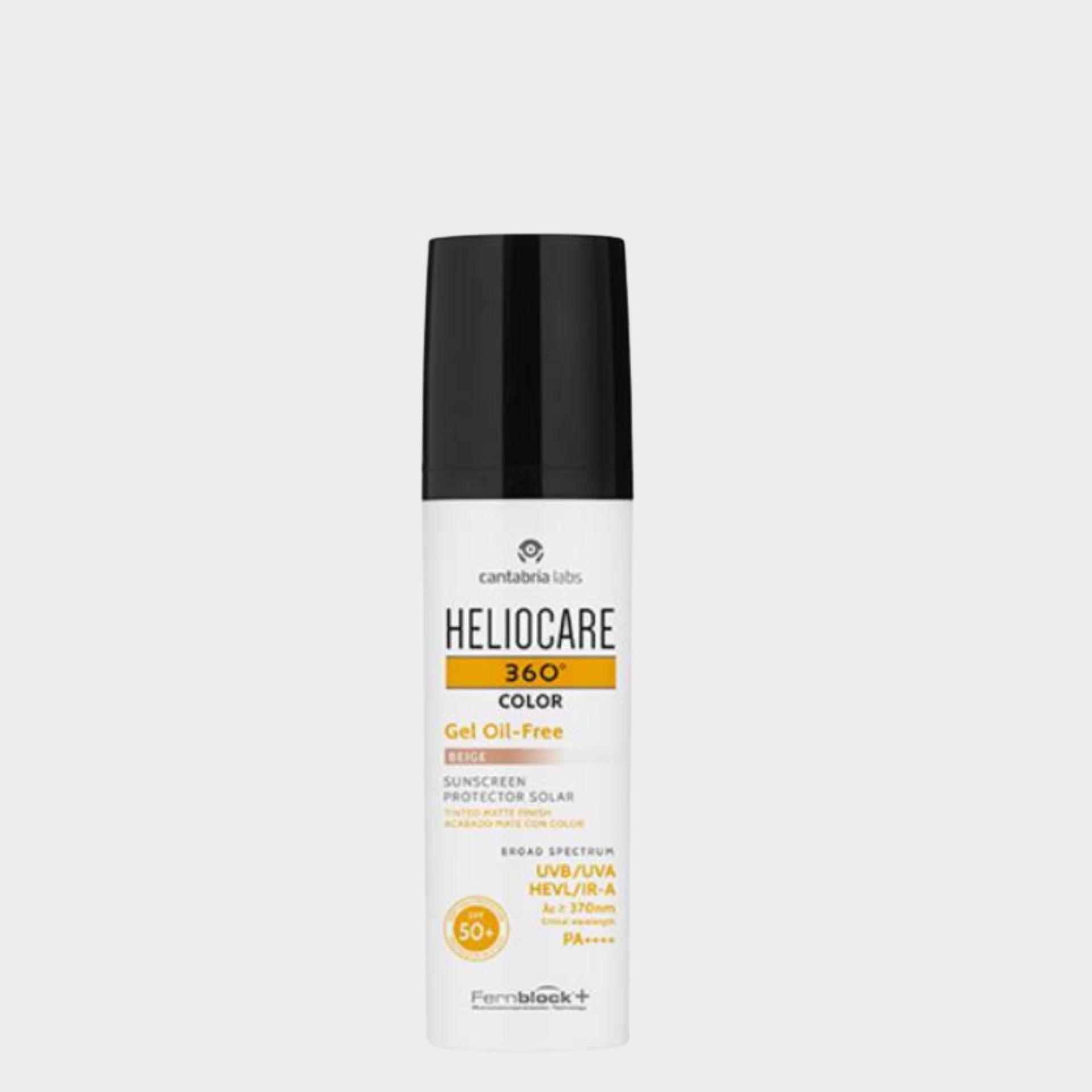 Heliocare 360º Oilfree Gel SPF50+_ Cor Bege - 50 ml