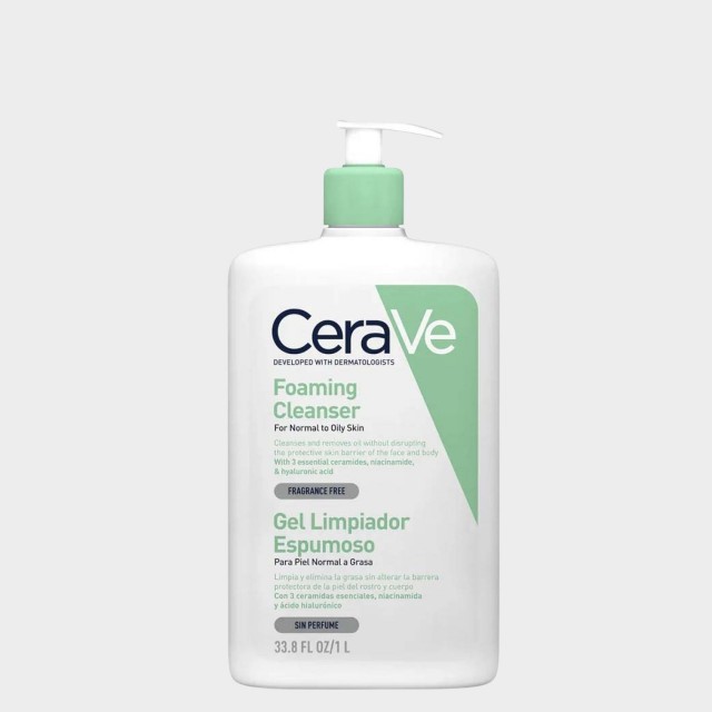 Cerave Cleanser Espuma Limpeza 976Ml (preço Especial) Cerave Cleanser Espuma Limpeza 976Ml (preço Especial)